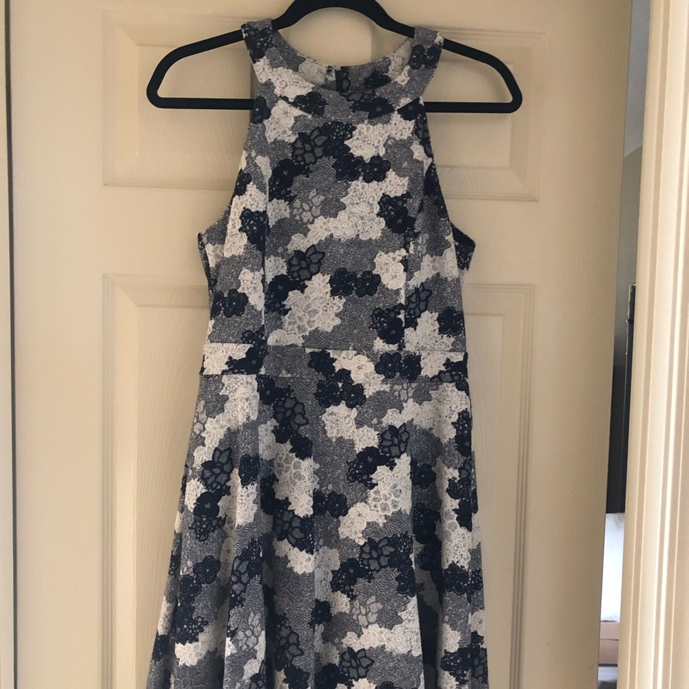 Luanne Cotton Blend Textured Knit Dress
